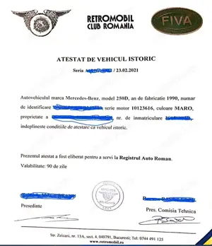 Mercedes W124 250D Retromobil - imagine 8