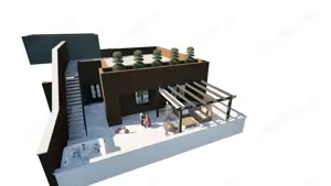 Penthouse de vanzare, cu 3 camere, 91 mp, zona Ansamblul Vest Residence