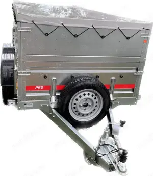 Vând remorcă dur aluminiu,masa autorizata 750kg