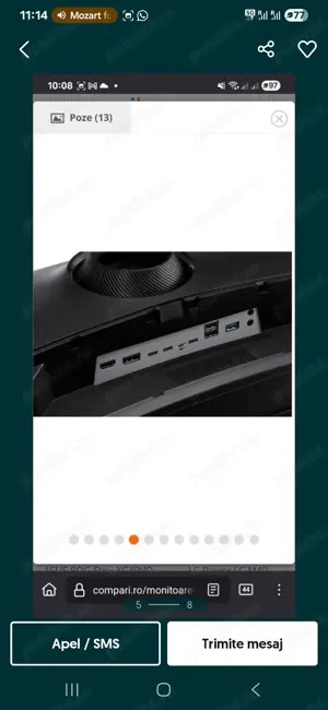 Monitor samsung 49 inch nou fara cutie