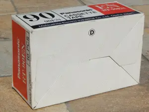 Cutie casete audio Panasonic RT-90EN Matsushita Japonia anii 1980 - imagine 4