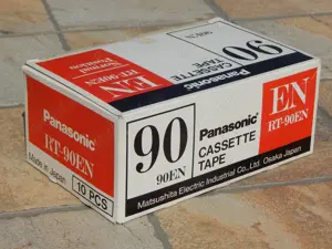 Cutie casete audio Panasonic RT-90EN Matsushita Japonia anii 1980 - imagine 2