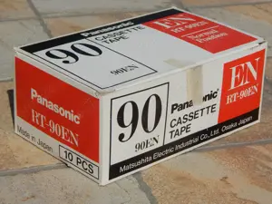 Cutie casete audio Panasonic RT-90EN Matsushita Japonia anii 1980 - imagine 3