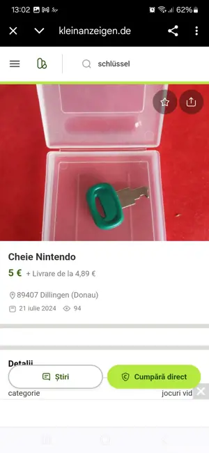 Cheie nintendo - imagine 2