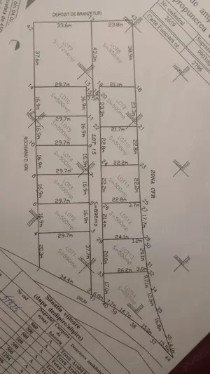 897 mp  teren intravilan Buftea Ilfov in spate la Lidl - imagine 4