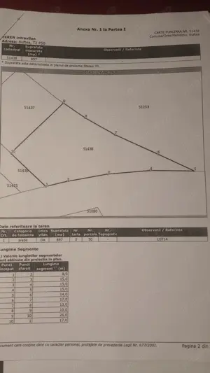 897 mp  teren intravilan Buftea Ilfov in spate la Lidl - imagine 3