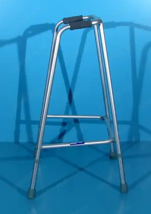 Cadru pentru mers din aluminiu fix NEFOLOSIT - imagine 5