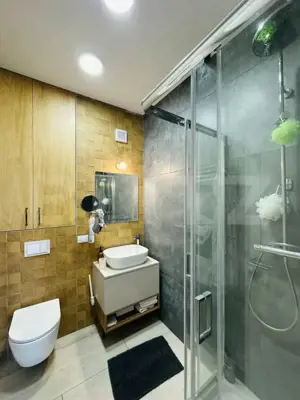 Penthouse LUX pe un singur nivel, cu 3 camere, 79 mp, decomandat, zona Tractorul - imagine 9