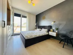 Penthouse LUX pe un singur nivel, cu 3 camere, 79 mp, decomandat, zona Tractorul - imagine 6