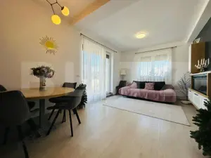 Penthouse LUX pe un singur nivel, cu 3 camere, 79 mp, decomandat, zona Tractorul - imagine 2
