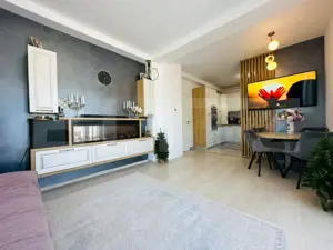 Penthouse LUX pe un singur nivel, cu 3 camere, 79 mp, decomandat, zona Tractorul