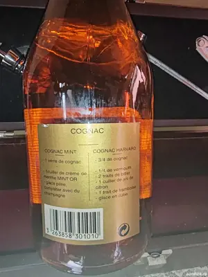 coniac frantuzesc original 40 de ani vechime - imagine 2
