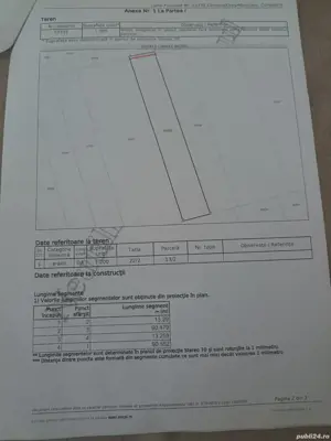Vand teren intravilan  suprafata 1200mp, ideal pentru casa, hala..etc
