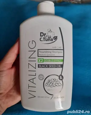 Ofertă Farmasi! Şampon Nutritiv cu Ulei din Semințe Negre 