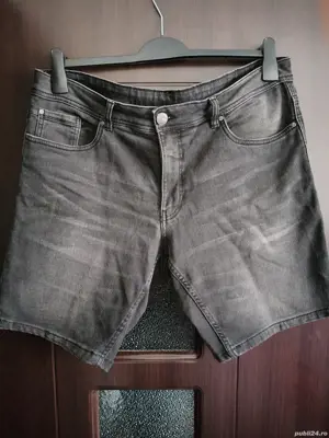 Blugi noi scurti elastici 44 46 - imagine 1