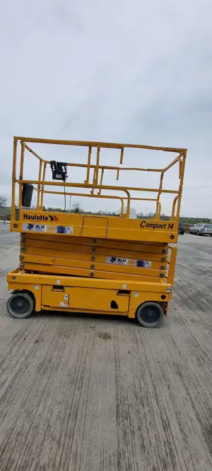 Haulotte Compact 14, nacelă foarfecă electrică, an fabricație 2020 - imagine 2