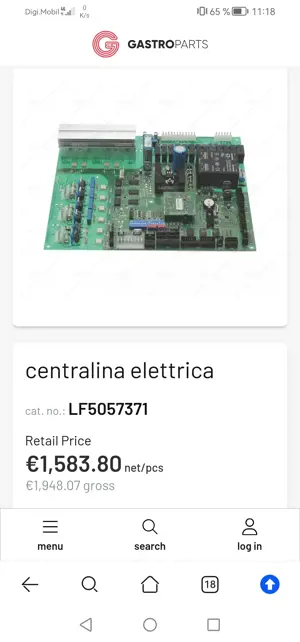 Placa electronica giemme   rev. 2 Astoria - Gloria ; Plus4You 3-4 groups with  - imagine 2