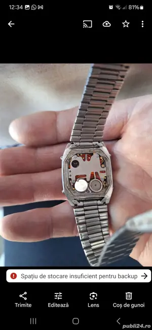 Ceas de colectie marca pulsar - imagine 3