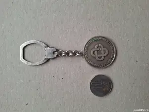 Breloc chei argint   - imagine 2