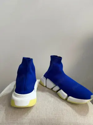 Balenciaga Speed 2.0 Sneaker Albastru - imagine 2