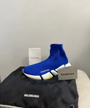 Balenciaga Speed 2.0 Sneaker Albastru - imagine 3