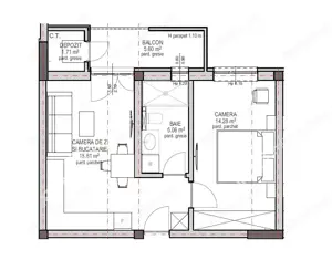 Apartament cu 2 camere si gradina zona Lacul lui Binder - imagine 5