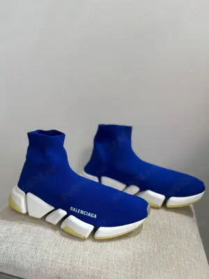 Balenciaga Speed 2.0 Sneaker Albastru - imagine 5