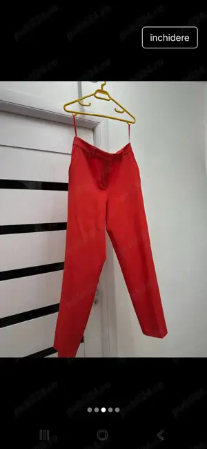 Costum dama office rosu