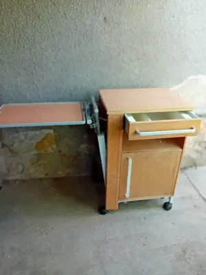 Noptiera spital pe roti