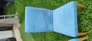 Scaune tapițate din lemn  - imagine 3