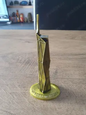 Turnul Merdeka 118 din Kuala Lumpur, Malaezia | Statueta bronz | Decoratie perfecta pt colectionari