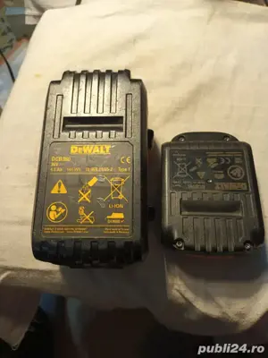 acumulatori dewalt 36v 4Ah ,si14v 1,3Ah - imagine 3