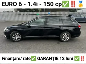 VW Passat 1.4 benzina-150 CP, an 2017, EURO 6, import Germania, Finanțare rate- Garanție 12 LUNI