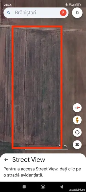 Vând urgent teren intravilan,1500 mp(30 euro mp)și teren extravilan,1,3 euro mp,cadastru,Intabulare - imagine 2