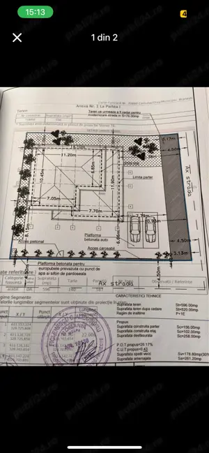   Posibilitate Rate  teren cu proiect pentru casa usor negociabil - imagine 4