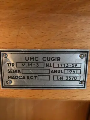 Mașina de cusut Ileana - fabricatie Cugir 1961, stare impecabilă. - imagine 4