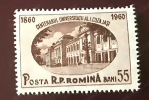 Timbre Romania LP 486 Centenarul Universitatii Al. I. Cuza, Iasi