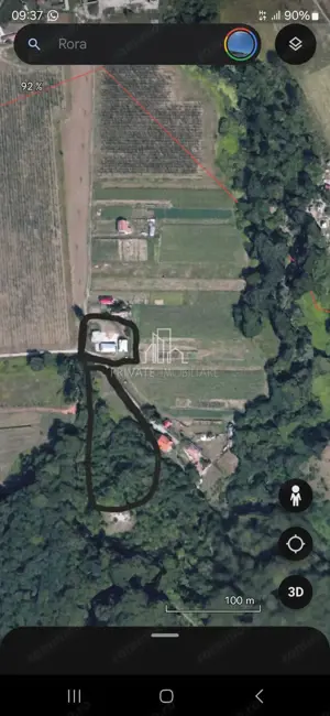 Teren agricol extravilan, 16000 Mp si 1234 Mp, Rora, Sighisoara