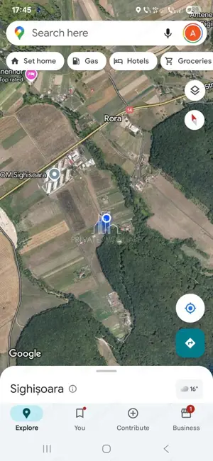 Teren agricol extravilan, 16000 Mp si 1234 Mp, Rora, Sighisoara - imagine 2