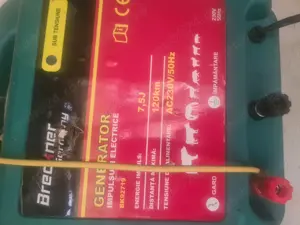 Aparat generator de impulsuri AC230V 50Hz 7.5 Joule, 120km pentru gard electric Breckner Germany - imagine 3