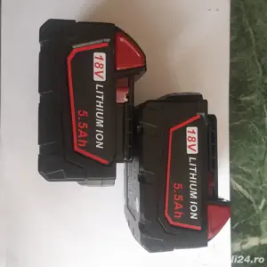 2 buc .baterii Milwaukee noi-nouțe-0km.-de vînzare