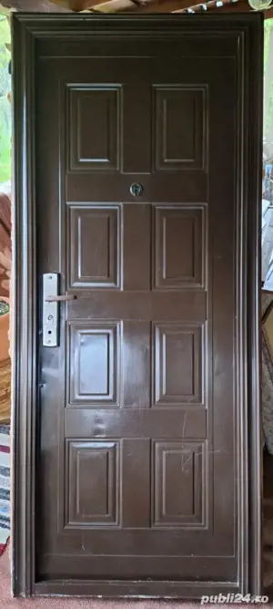Ușa metalica sh, 2 chei. masura toc 205x85,5