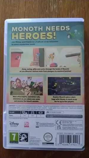 Disney Illusion Island (Nintendo Switch) + caiet Disney - imagine 4