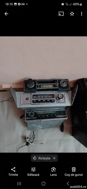 Radiouri vintage auto