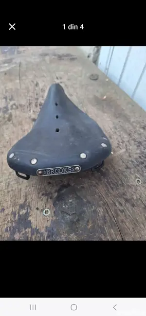 Șa,scaun piele vintage bicicletă