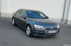 Audi a4 B9 s-line 2.0 tdi 150 cp cutie manuala,Matrix, Head-Up Display,  Distronic, Virtual Cockpit.