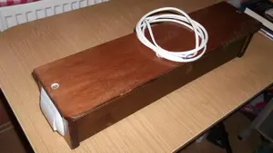 Lampa din lemn 230V - imagine 3