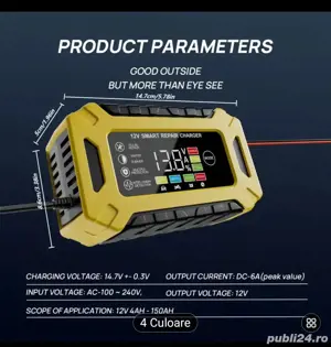 redresor incarcare acumulatori  auto/moto/camioane  - imagine 2