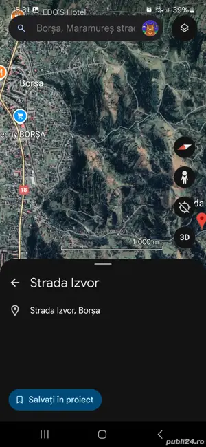 Teren în Borșa Maramureș 35 ari - imagine 2