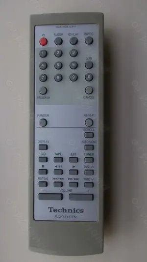 Telecomanda TECHNICS Eurntr1026t,Rak-Hda10wh,Rak-hda25wh,Rak-ch159wh,Rak-Sa009x pentru sisteme audio - imagine 4